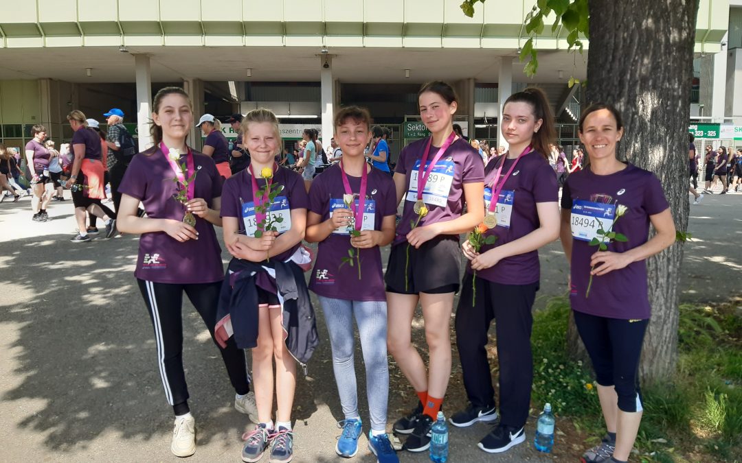 Teilnahme am Frauenlauf