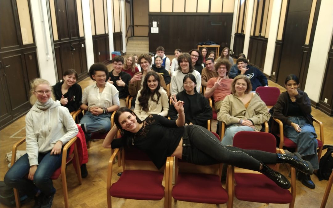 Wie präsentiere ich mich erfolgreich bei der Matura? – Ein Workshop von Conny Kreuter für unsere 8. Klassen