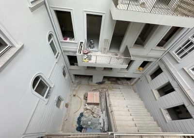 Atrium Innenansicht Eingangsbereich