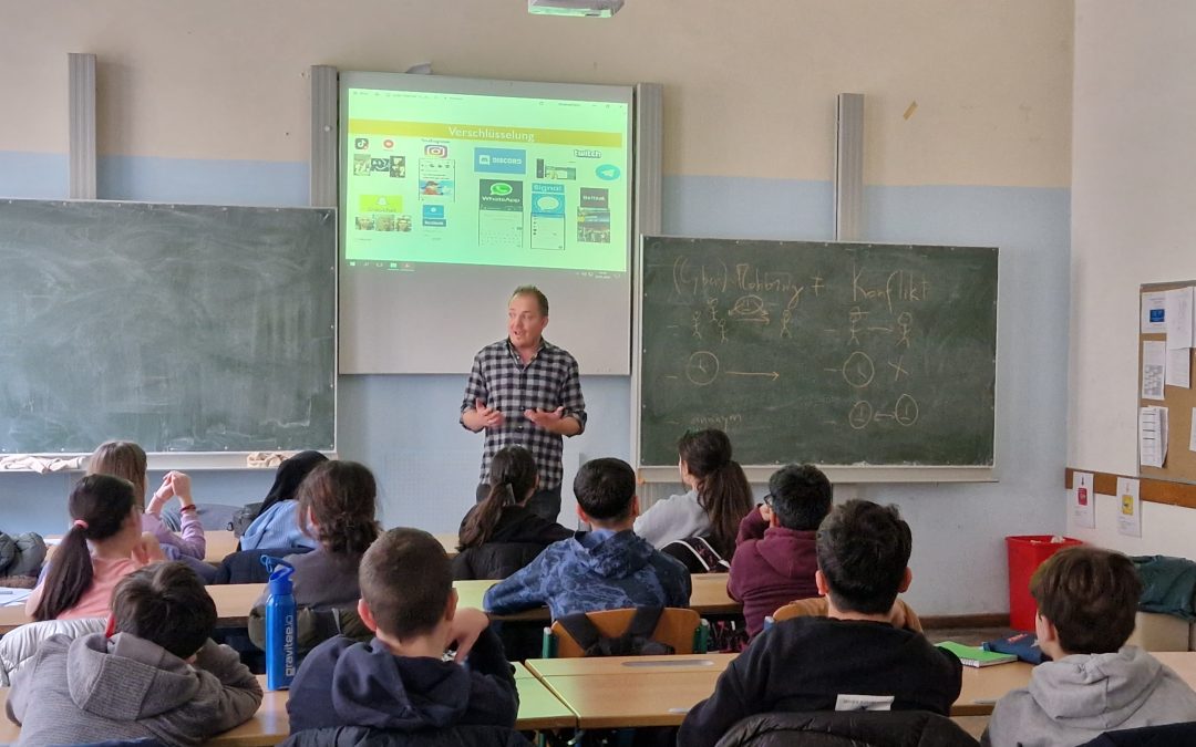 Saferinternet-Workshops in den ersten Klassen