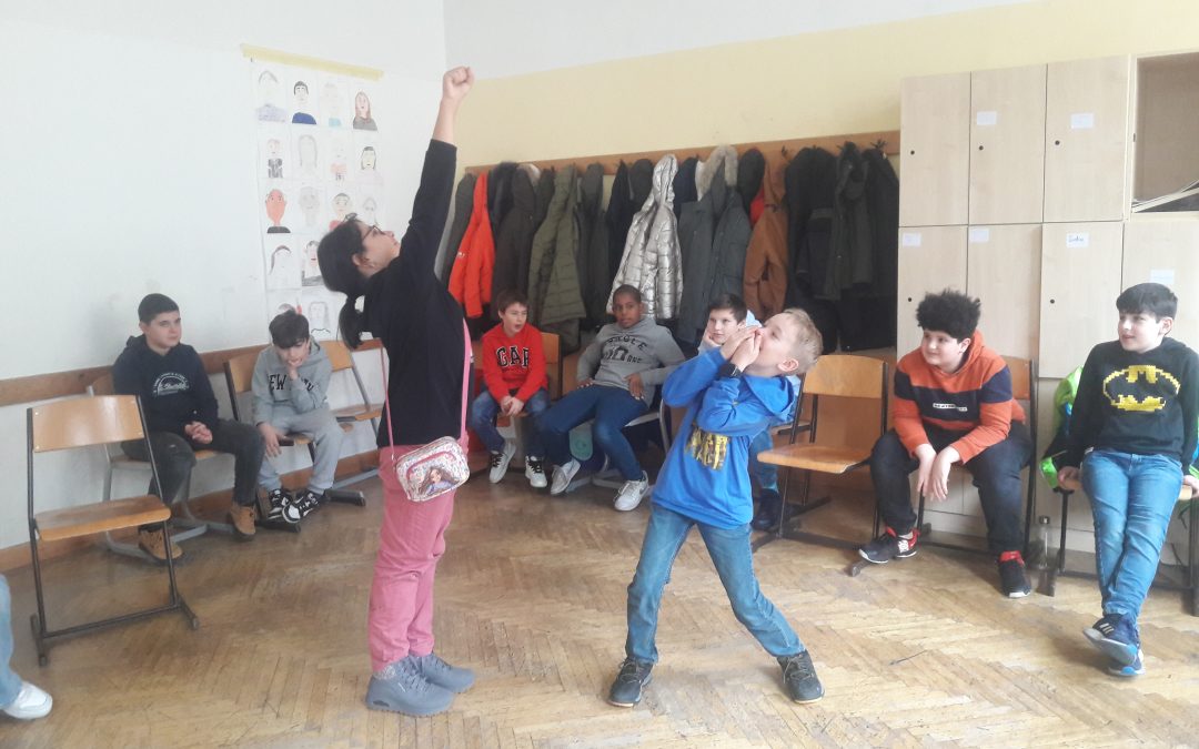 Workshop „Grenzen setzen“ in der 1b