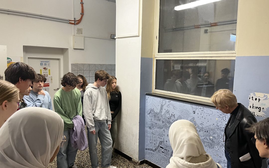 Gallerywalk – Street Art im Schulhaus