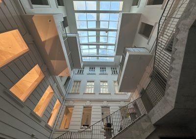 Eingangsbereich Blick nach oben